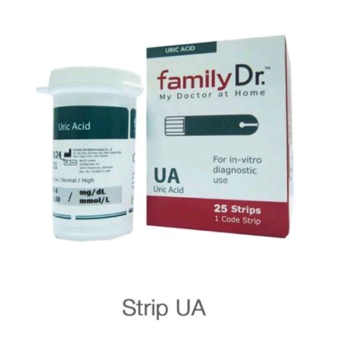 Strip Family Dr GCU Hb / Strip gula darah / Strip kolesterol / Strip asam Urat / Strip Hemoglobin Family Dr