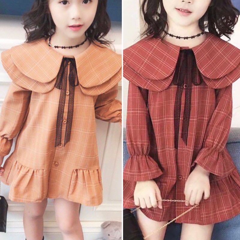 Fugu Kids Naomi Dress pita leher