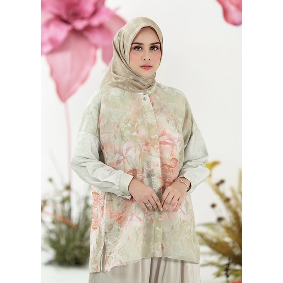 VALVIA TOP RIAMIRANDA X BUTTONSCARVES
