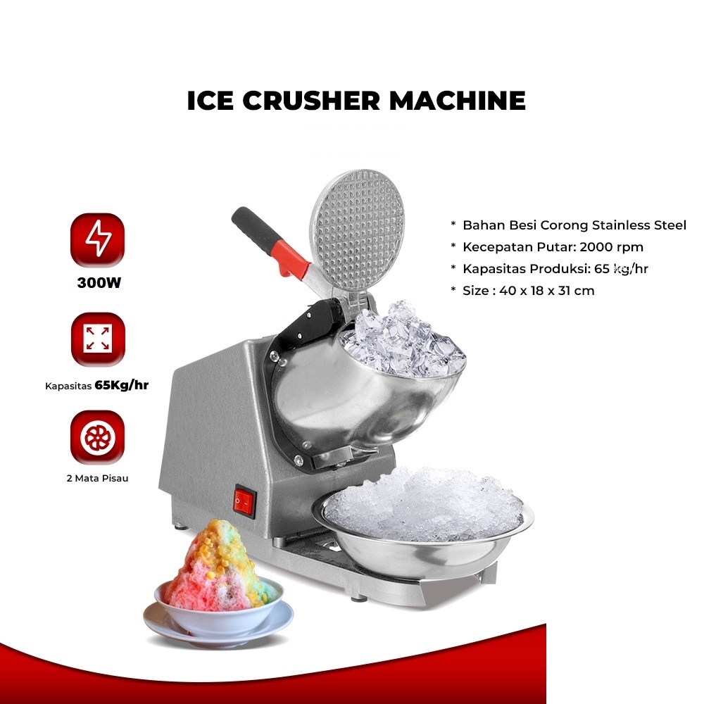 MESIN ES SERUT/PENGHANCUR ES BATU