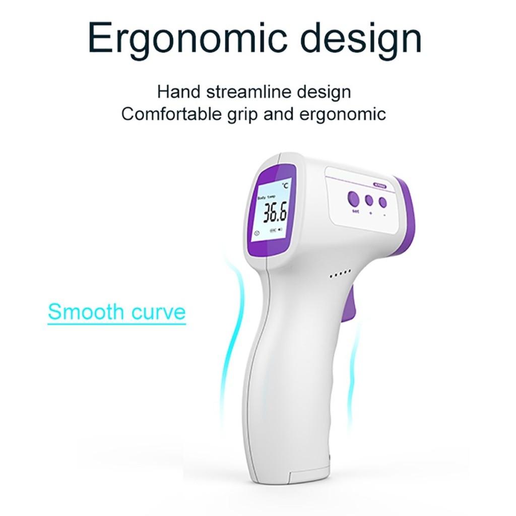 Termometer Gun Tembak Infrared Digital Non Contact Thermometer Bayi dan Dewasa