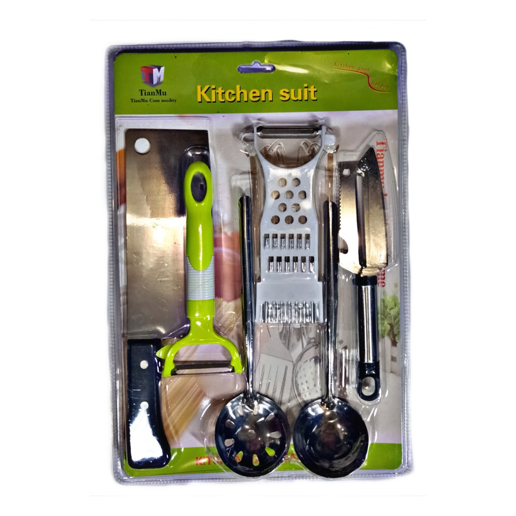 Tianmu Kitchen Suit K634 Peralatan Dapur Set 6pcs