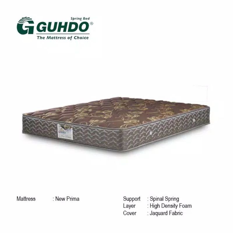 KASUR SPRING BED GUHDO NEW PRIMA 160X200X25CM