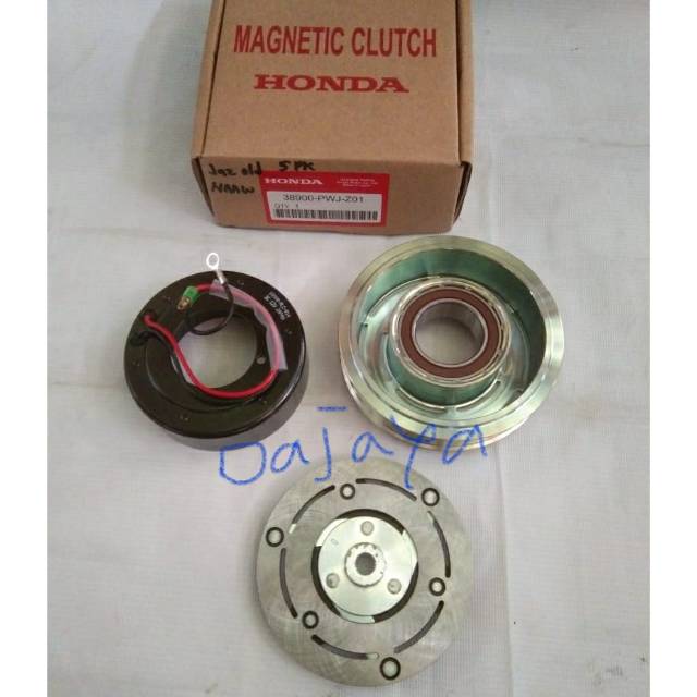 MAGNET CLUTCH AC HONDA JAZZ LAMA 2004/2005/2006/2007 5PK GENUINE PART ORI