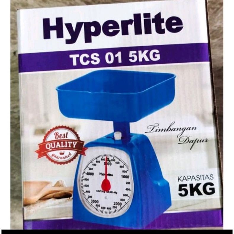 Timbangan dapur kue manual hyperlite kapasitas 3-5kg kitchen scale analog