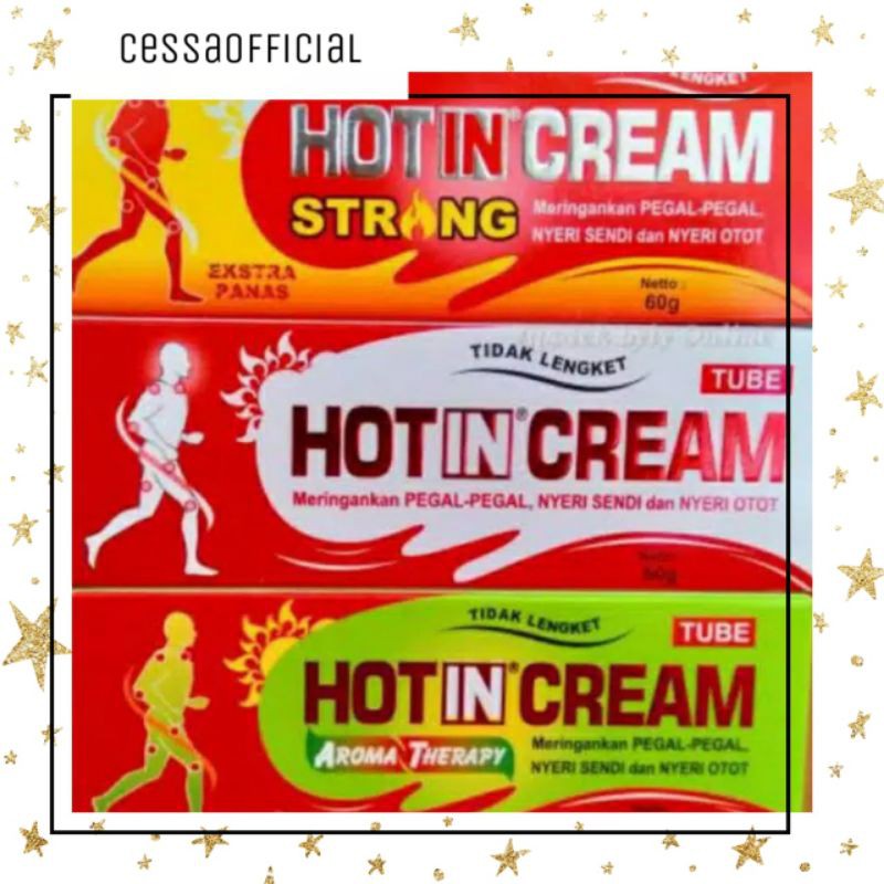 COD -  HOT IN CREAM TUBE 60ml