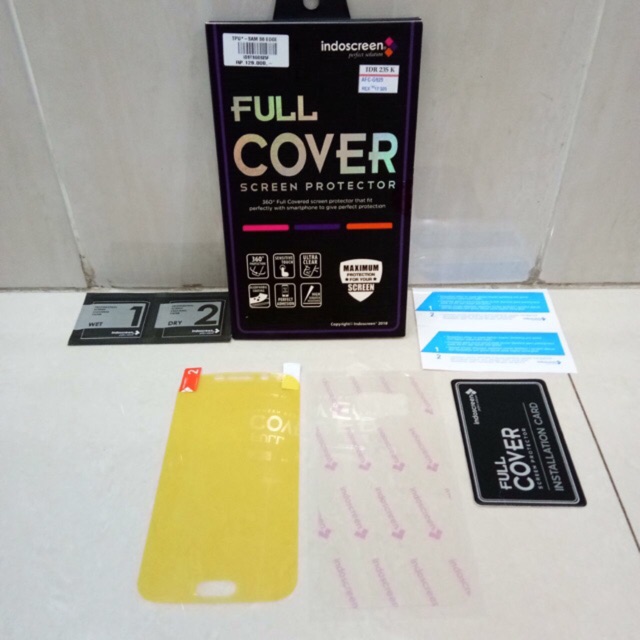 Anti gores bening full cover samsung s6 edge/S6 ed   ge +/S7