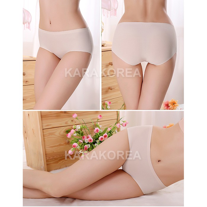 KARAKOREA 5006 Nylon Spandek Panty CELANA DALAM WANITA POLOS IMPORT BAHAN LEBIH MELAR DAN LEBIH ADEM