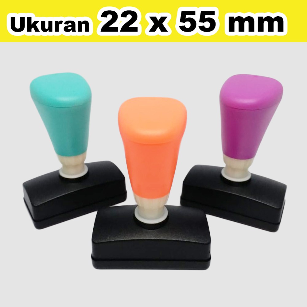 

Gagang Stempel IT-2 Ukuran 22 x 55 mm, Gear Handle Stamp