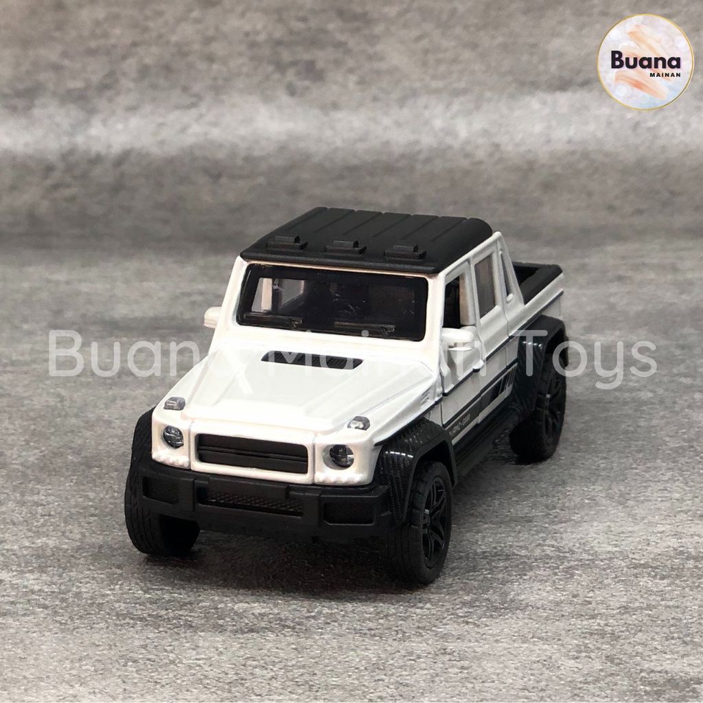 DIECAST METAL SCALE MODEL TRUCK PICK UP RAPTOR MAINAN MOBIL MOBILAN ANAK COWO