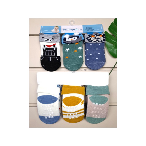 Kaos Kaki Bayi  3in1 ( 3 Pasang )