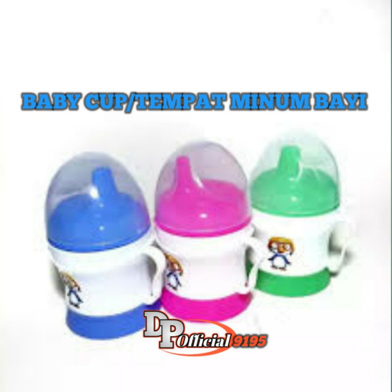 BABY CUP PINGUIN/TEMPAT MINUM SUSU BAYI/BOTOL MINUM BAYI PINGUIN