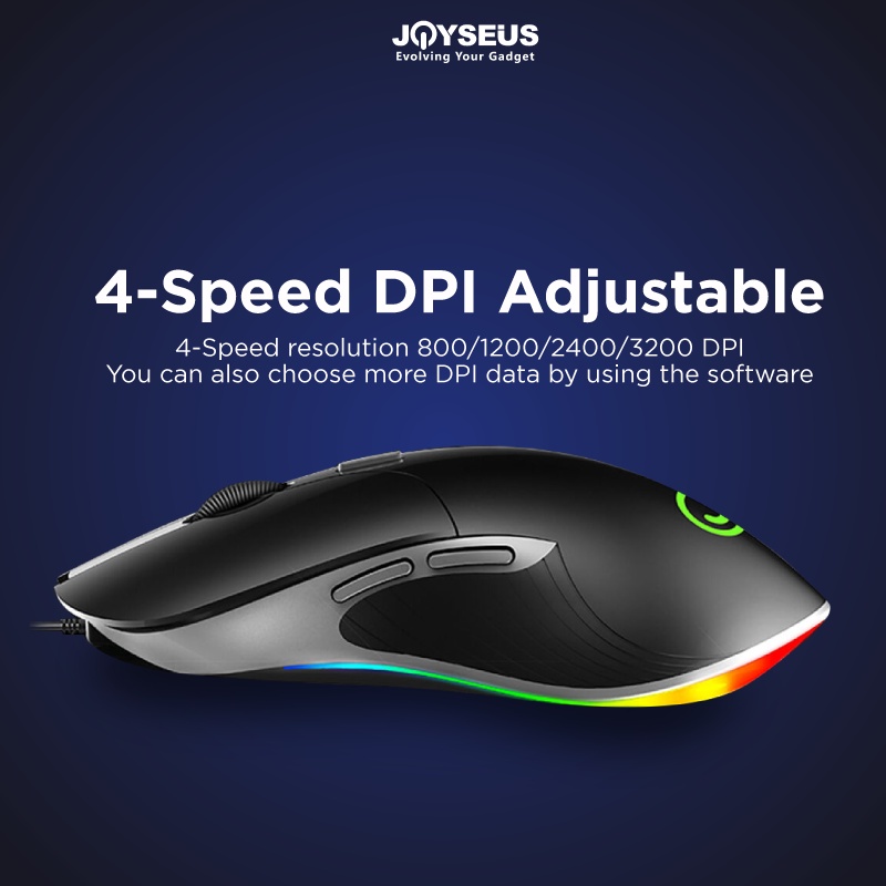 JOYSEUS Gaming Mouse wireless JOYSEUS USB Professional