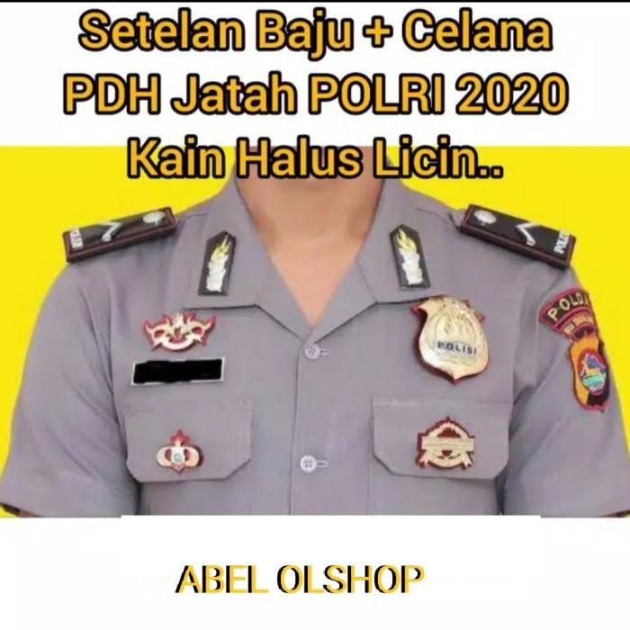 Seragam | Setelan Baju + Celana Pdh Jatah Polri