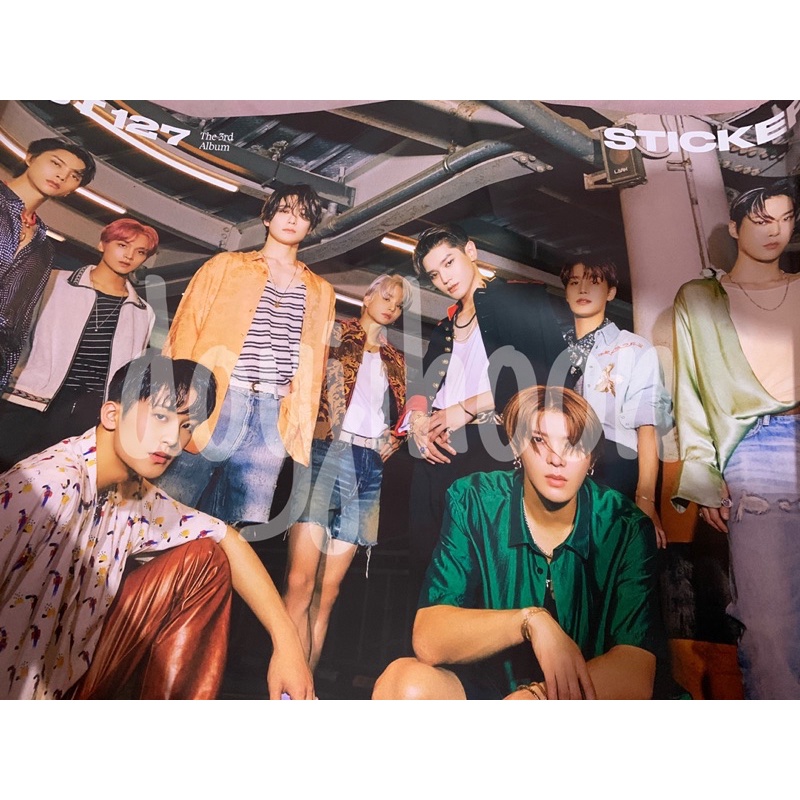 READY ROLLED POSTER ONLY NCT 127 STICKER ALL VER FAVORITE CLASSIC VER CATHARSIS VER