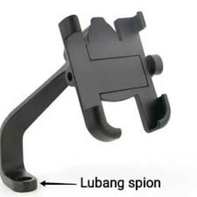 Phone Holder Bracket HP Motor Full Besi Type Spion Universal Metal