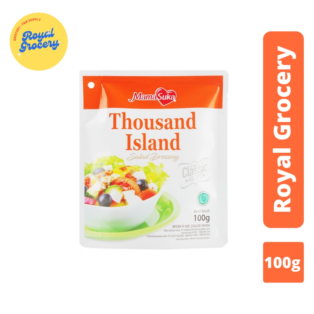 

MamaSuka Salad Dressing Thousand Island Sauce Sachet 100g
