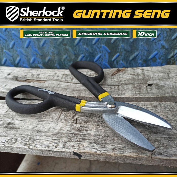 Gunting Seng / Sherlock 10 inch Chrome Vanadium