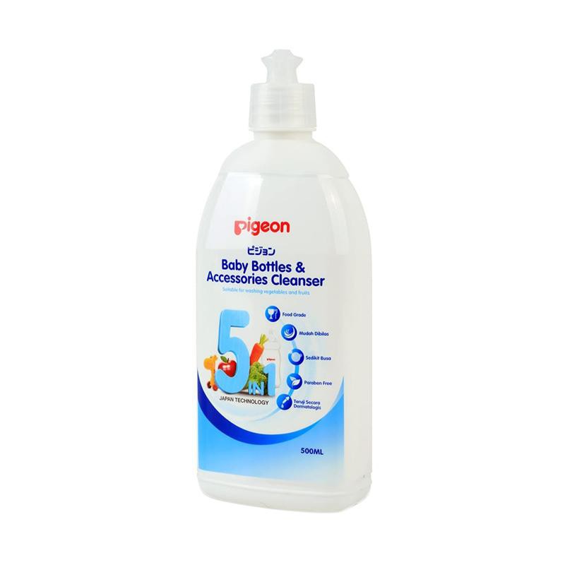 ♥BabyYank♥ PIGEON LIQUID CLEANSER BASIC 500ML BOTTLE - REFILL 450ML - CAIRAN PENCUCI BOTOL SUSU