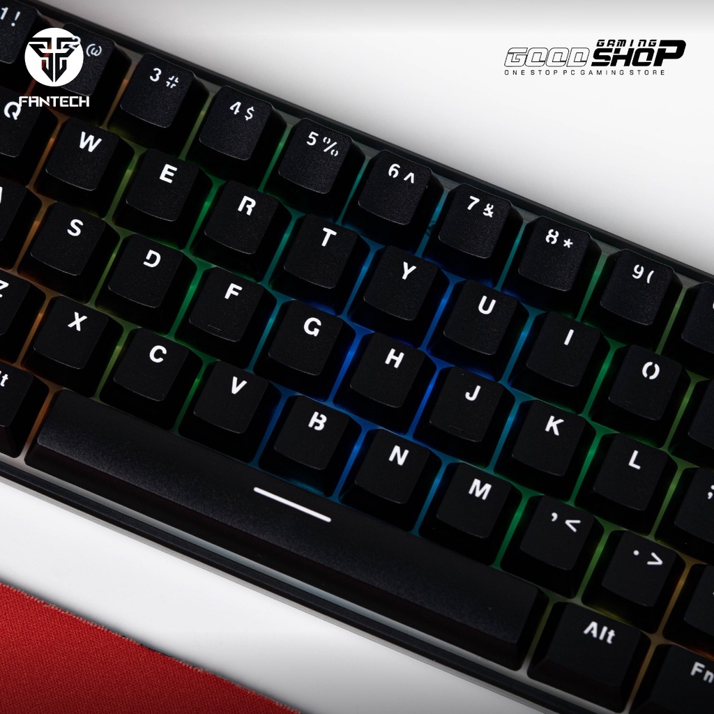 Fantech MAXFIT61 FROST Wireless Hostwap Keyboard Gaming Mechanical RGB