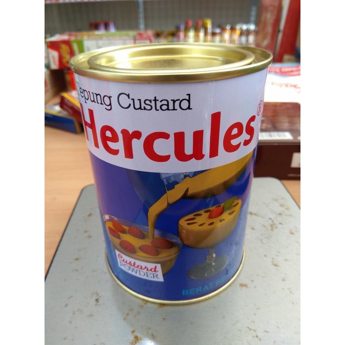

hercules custard powder. tepung custard hercules 300 gram.