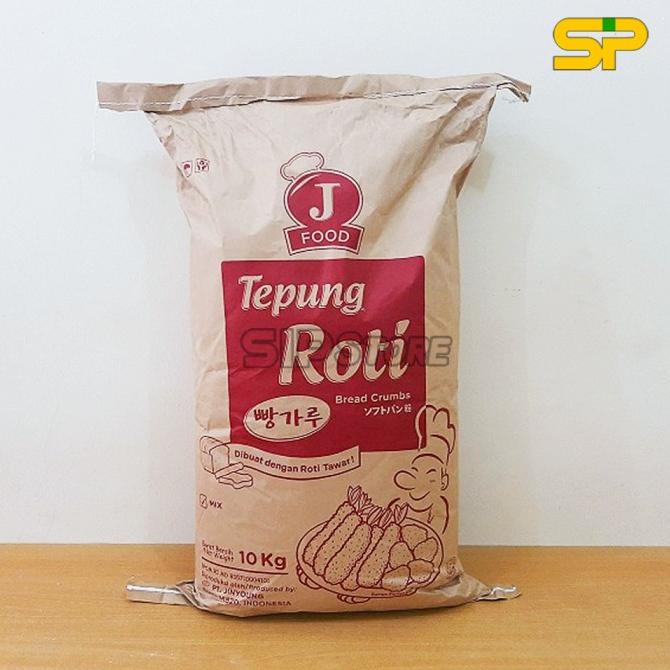 

BAYAR DITEMPAT Tepung Roti J-Food Mix 10Kg / Tepung Panir