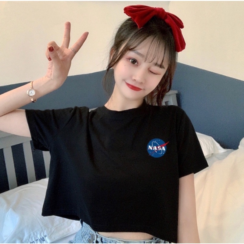 Kaos Crop Oversize NASA (LD 106, P 45)