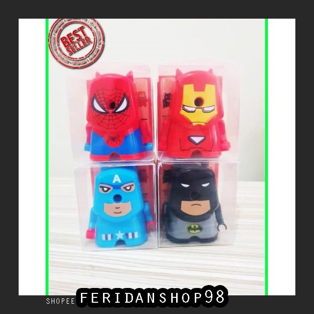 

BT950 SERUTAN RAUTAN PENCIL BEST KARAKTER GAMBAR ANIMASI SUPERHERO LIMITED BY FERIDANSHOP98