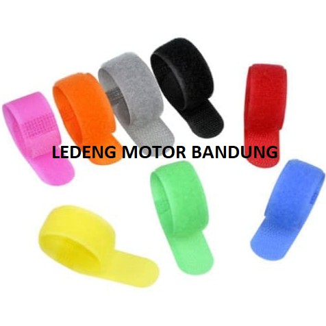 Velcro Strap Binder Cable Pengikat Kabel Klip Penjepit Ikat Rapi