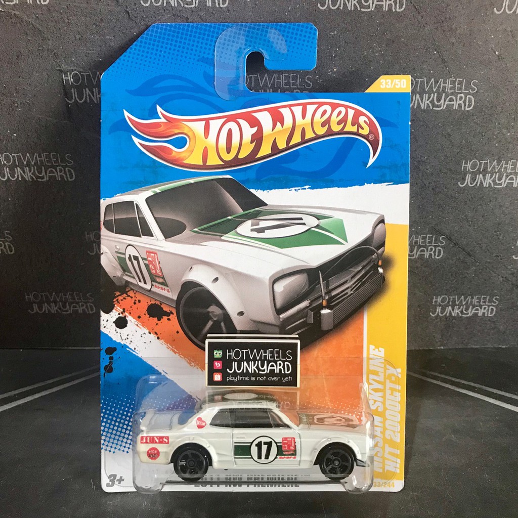 Hot Wheels Nissan Skyline HT 2000GT-X Hakosuka 2011 HW Premiere