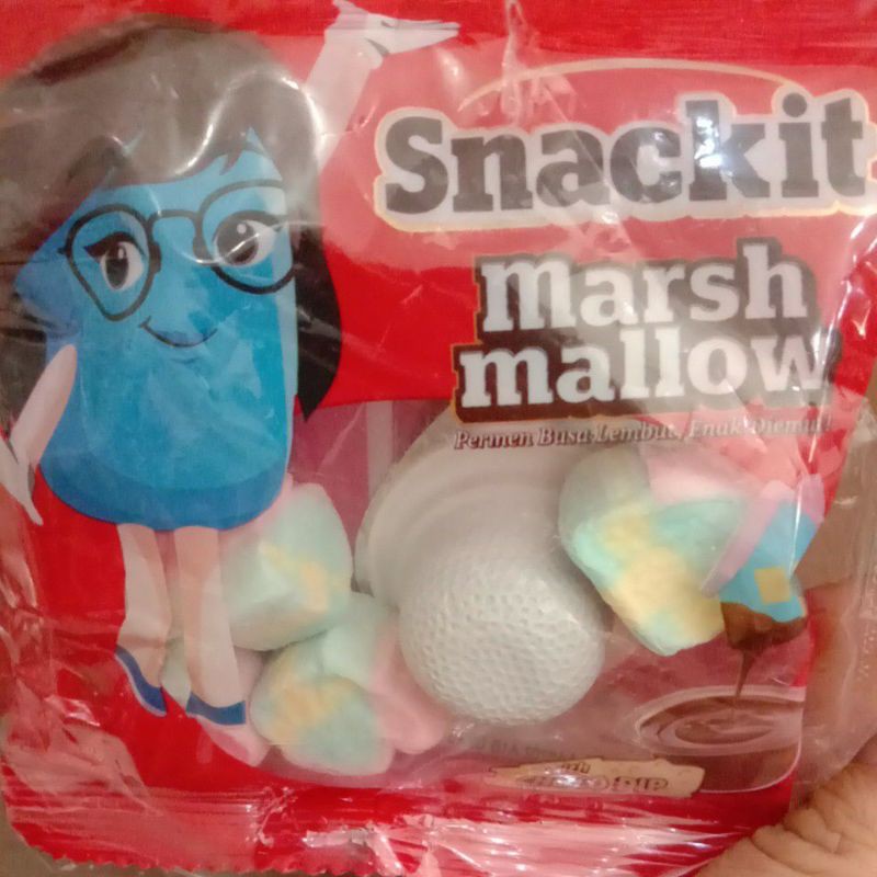 

Snackit marshmallow (3bungkus) / Marshmallow with choco dip