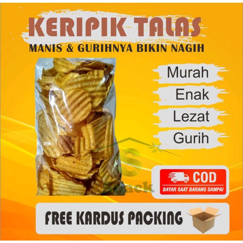 

KERIPIK TALAS ORIGINAL 200gram