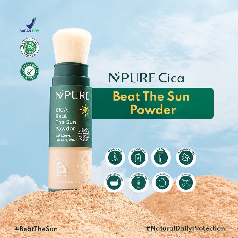 Npure Cica Beat The Sun Powder Spf 30