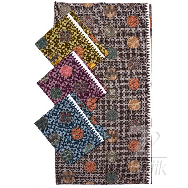 KAIN PANJANG BATIK Bahan Katun Motif Lingkar Modern Krem Crem Cream Kream Coklat Muda 725287 Cap 72 Jarik Jarit Samping Kebat Panjang Batik Katun Modern Premium Bahan Seragam Batik Pernikahan Kantor Keluarga Murah Kamen Jadi Batik Bali Lembaran