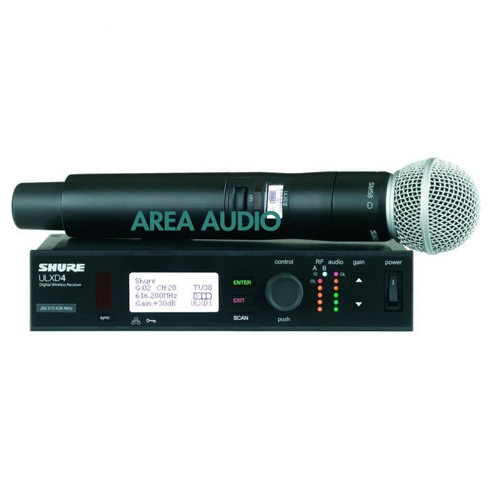 Mic Wireless SHURE ULXD24/SM58 / ULXD 24 SM 58 ORIGINAL Single Mic 
