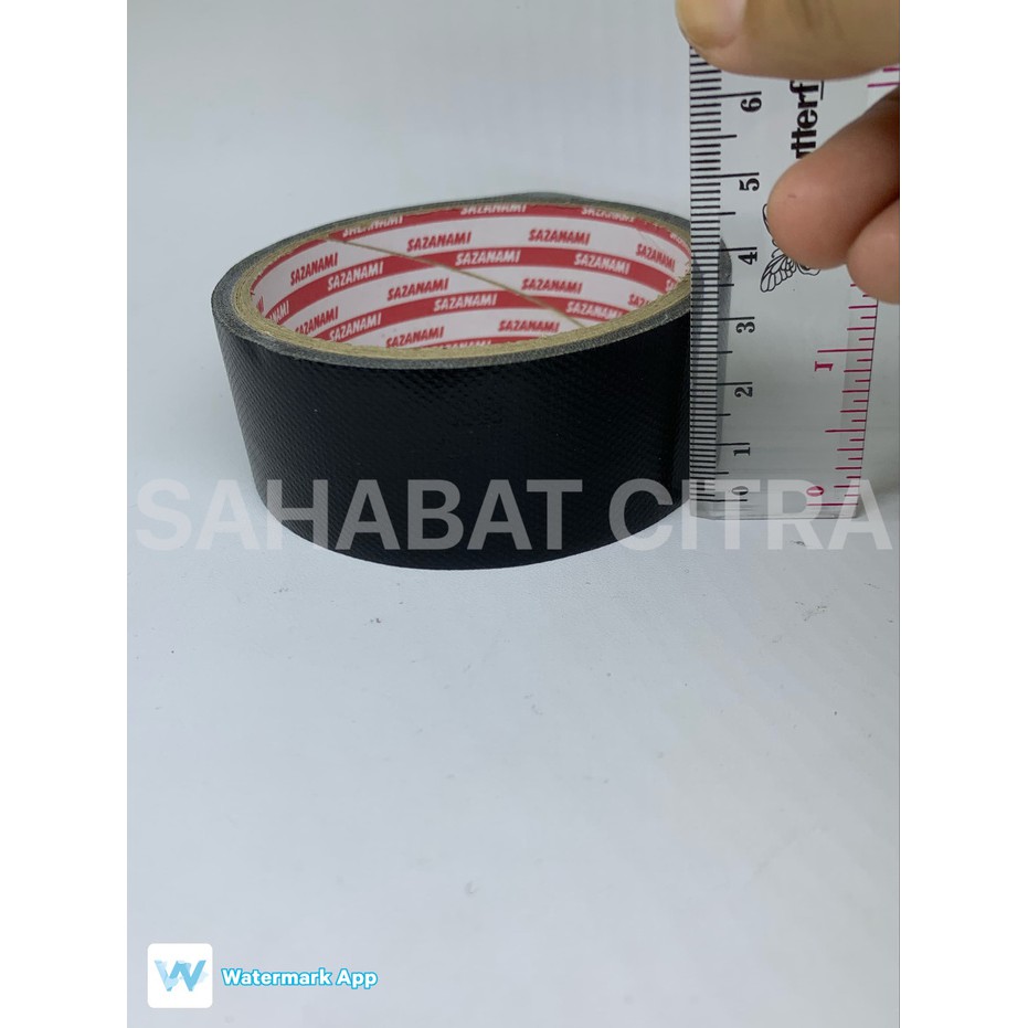 LAKBAN HITAM 3.5CM SAZANAMI