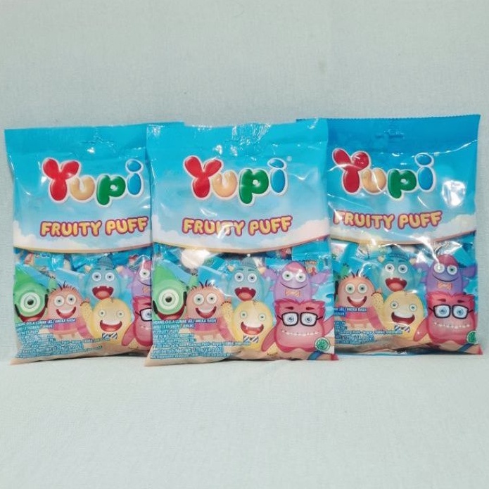 

Yupi Fruity Puff Pack (120 gr)