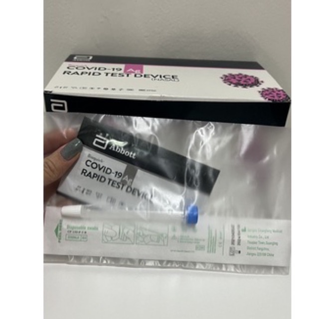 ABBOTT PANBIO NASAL BIOQUICK SWAB ANTIGEN TEST ECERAN 1PCS