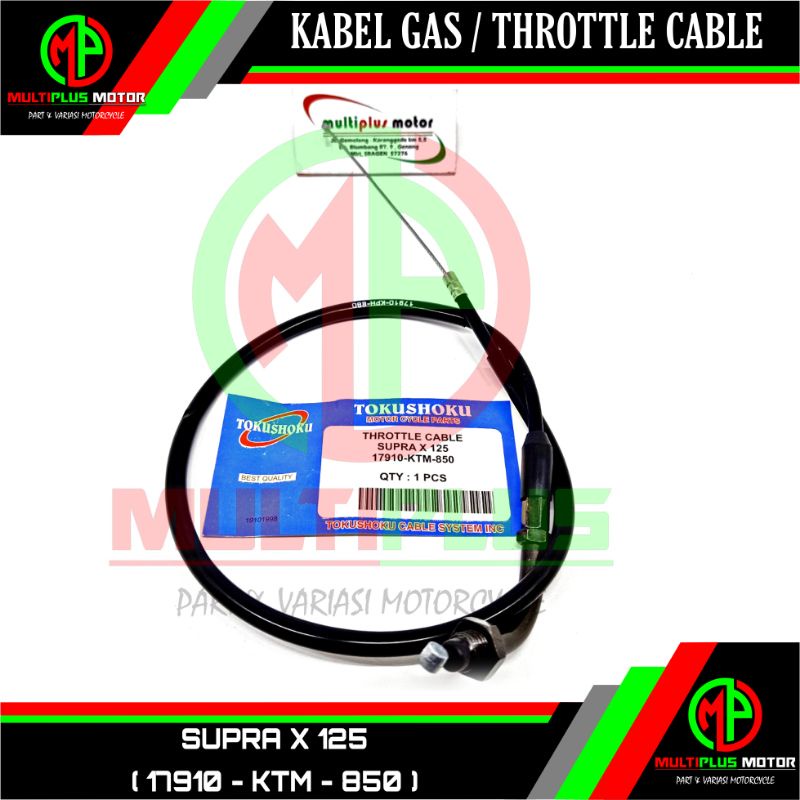 Kabel gas Tali gas Olor gas Throttle cable SUPRA X 125,SUPRA 125