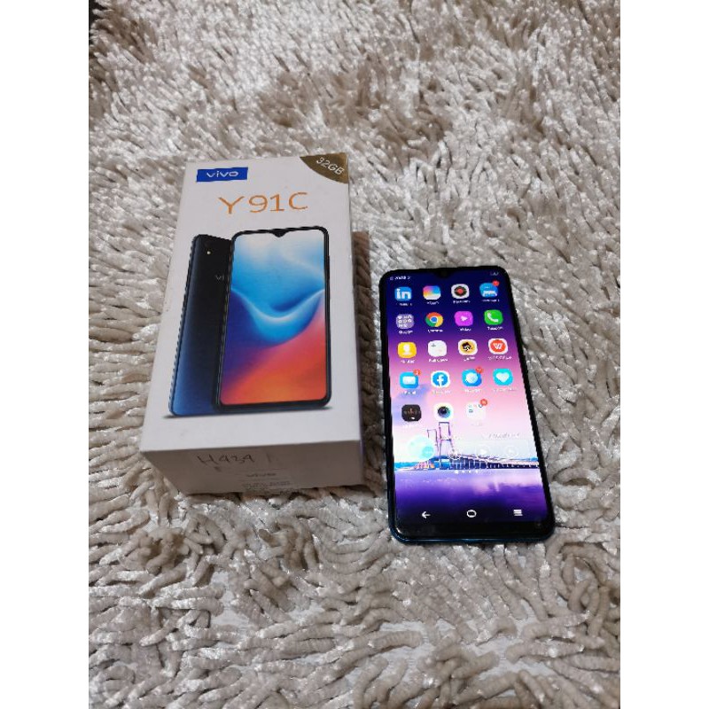 Vivo Y91c ram 2 32GB Fulset bergaransi