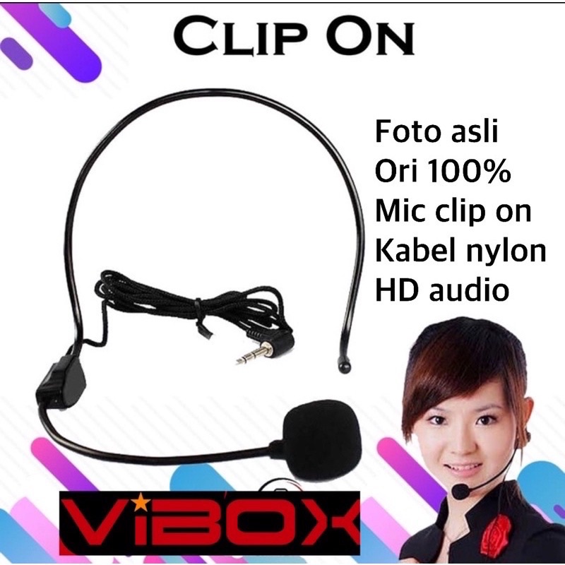 Grosir Clip On Bando Vibox Original Kabel Tali Sepatu Berkualitas Terbaik