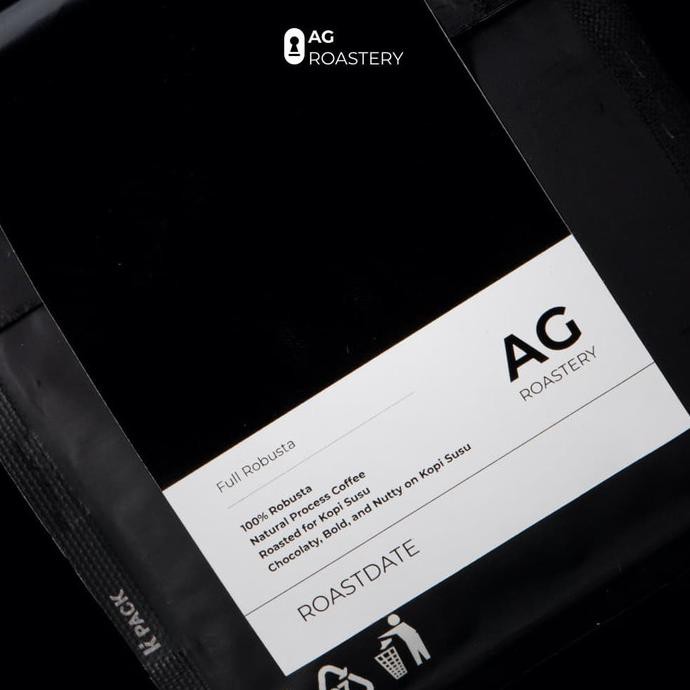 

BIJI KOPI FULL ROBUSTA KOPI SUSU EKONOMIS 1 KG | 1KG - BEANS