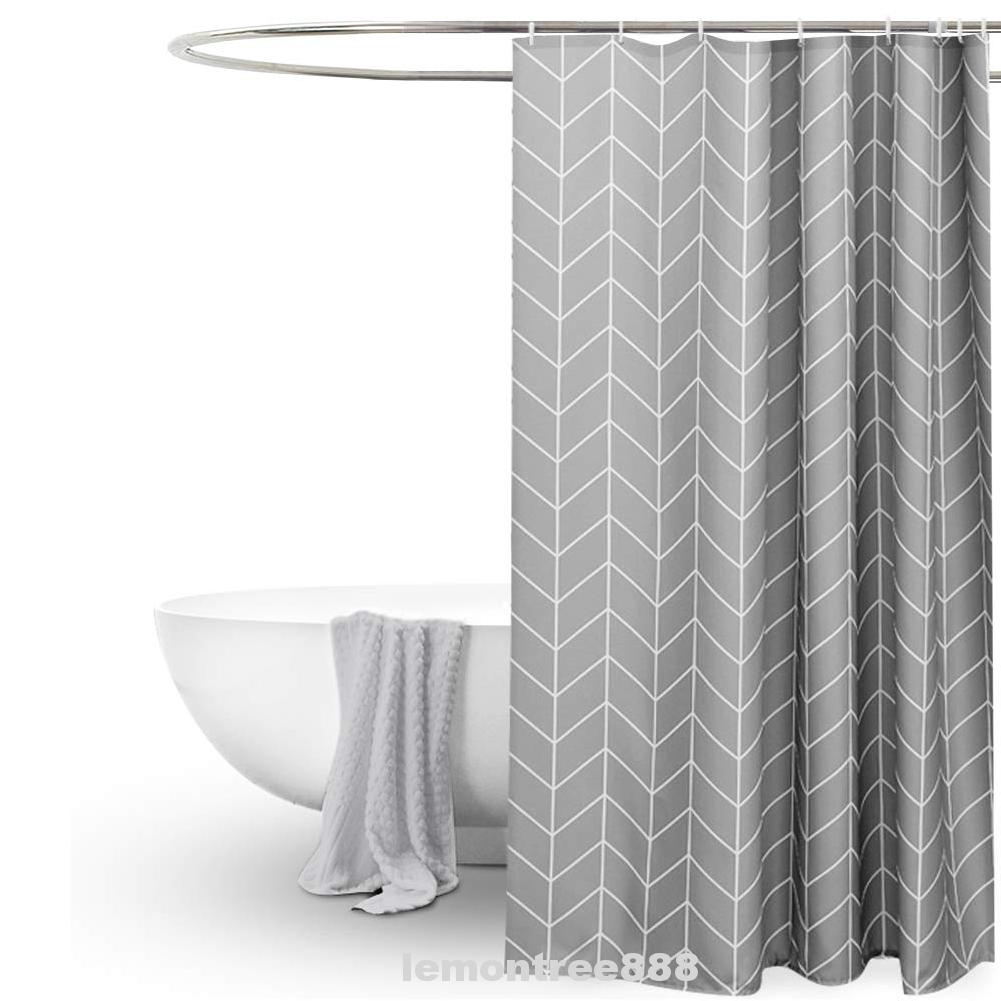 Anti Mold Extra Long Shower Curtain Shopee Indonesia