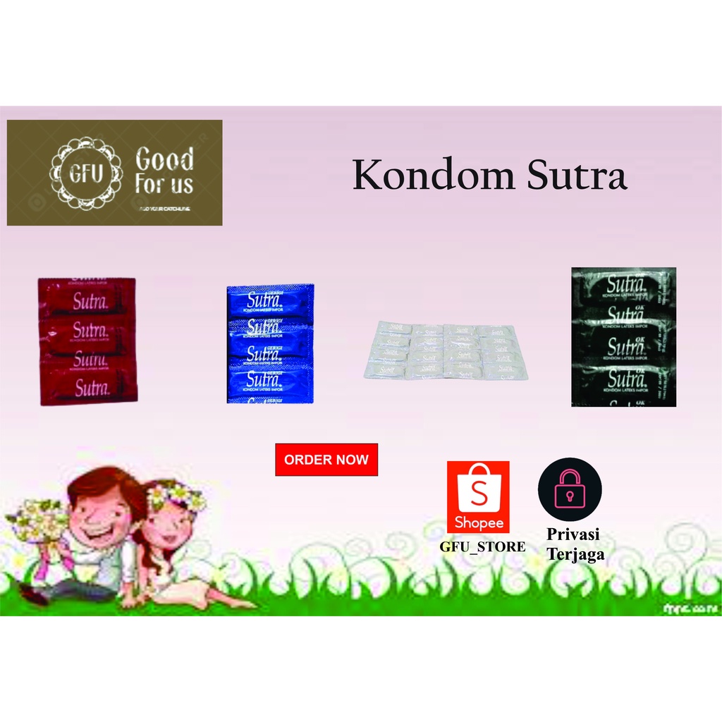 Kondom Sutra (Merah, OK, Gerigi, Plus)/ GFU Store