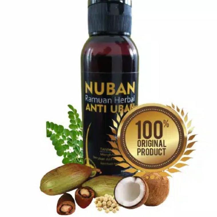 Cfj17 NUBAN Anti Uban - Ramuan Herbal Alami 100% ASLI **