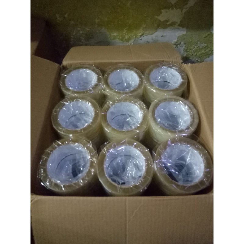 

Lakban bening 90yard 48Mm