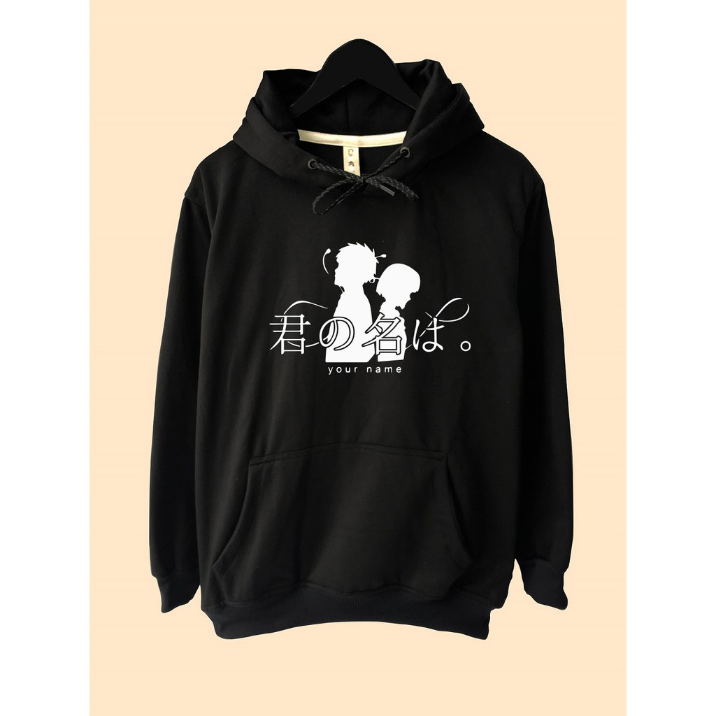 Jaket Hoodie premium desain Anime Kimi no nawa Jepang Anime