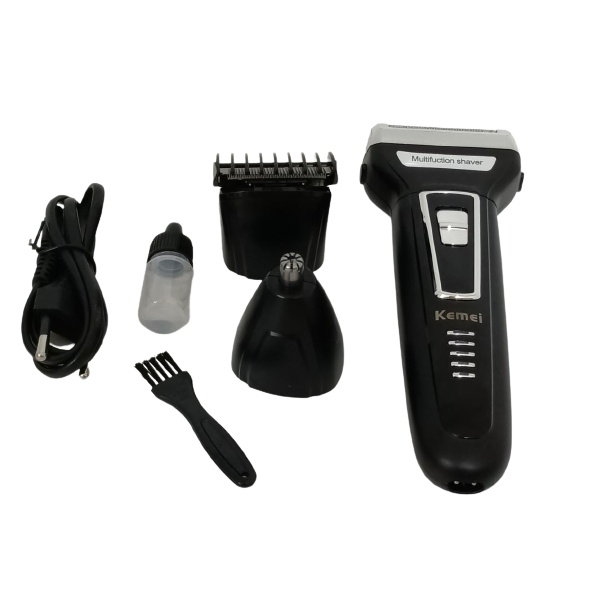 Cukuran Kemei KM-6558 Alat Cukur Rambut Dan Kumis 3 in 1 Rechargeble kemei hair clipper km 6558 alat cukur kumis jenggot bulu hidung