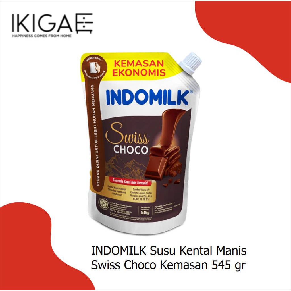 

INDOMILK SUSU KENTAL MANIS KEMASAN POUCH 545 GR