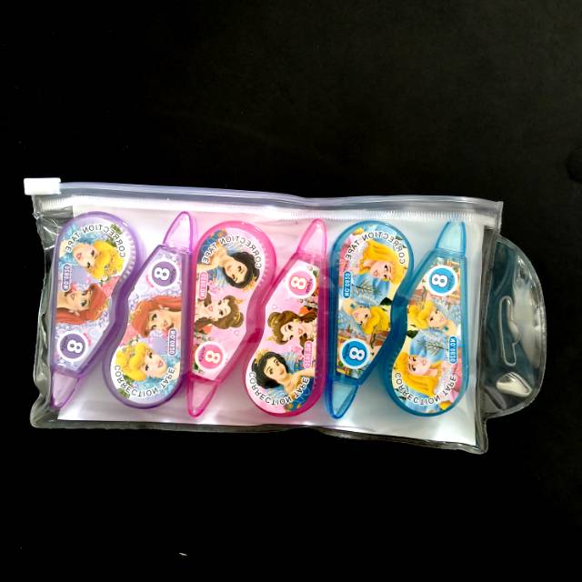 

Correction Tape Set 6 No. 0818-0820